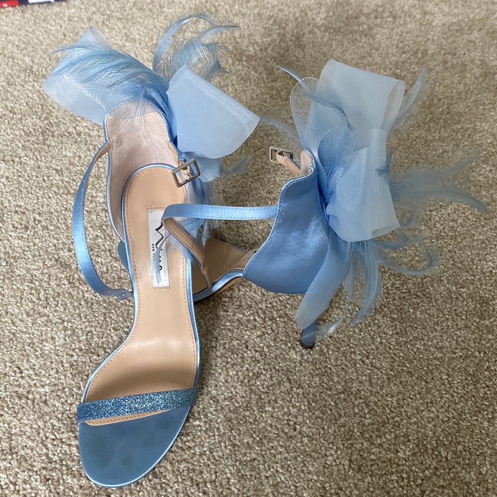 Blue heels